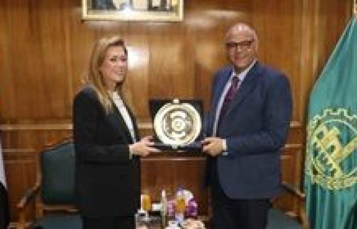 محافظ القليوبية يستقبل المدير التنفيذى للأكاديمية الوطنية للتدريب وتأهيل الشباب