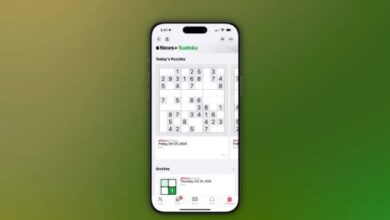 لو بتحب تلعب سودوكو.. أبل تضم اللعبة في تطبيق Apple News+