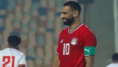 محمد صلاح يخطف الأنظار بهذه الصورة من مباراة مصر وموريتانيا