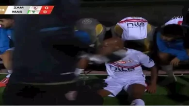 "بسبب الإصابة".. شيكابالا يترك مباراة الزمالك والمصري البورسعيدي (فيديو)