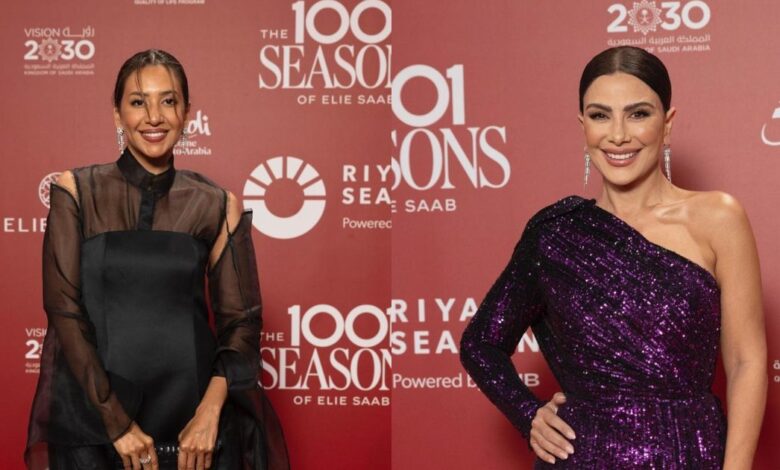 كارتييه تزيين إطلالات النجمات خلال عرض The 1001 Seasons of ELIE SAAB بالرياض