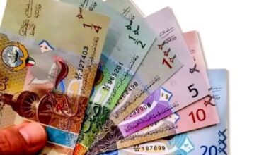 سعر الدينار الكويتي في مصر اليوم.. الأحد 15-12-2024